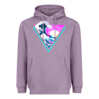 Lavender vaporwave aesthetic Heavyweight Hoodie - linhVisuals