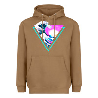 Toasted Coconut vaporwave aesthetic Heavyweight Hoodie - linhVisuals