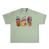 Oil Green hippie coffee cups bbs Urban Heavy Tee - BundleAndBundleShop