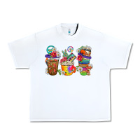 White hippie coffee cups bbs Urban Heavy Tee - BundleAndBundleShop