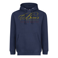 Navy berns steak house Heavyweight Hoodie - linhVisuals