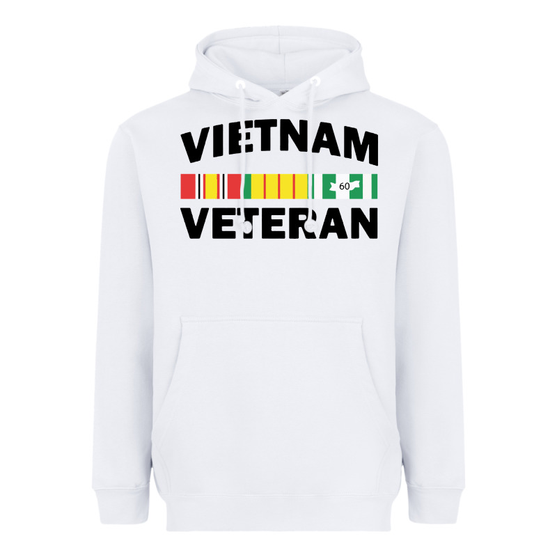 Vietnam Veteran Flag Heavyweight Hoodie by linhVisuals | Teevron