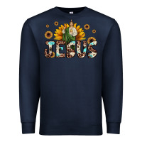 Navy jesus san judas Premium Sweatshirt - JahusDesignShop