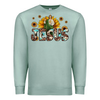 Seafoam jesus san judas Premium Sweatshirt - JahusDesignShop