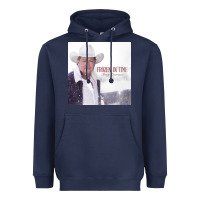 Navy tracy lawrence   frozen in time   a Heavyweight Hoodie - linhVisuals