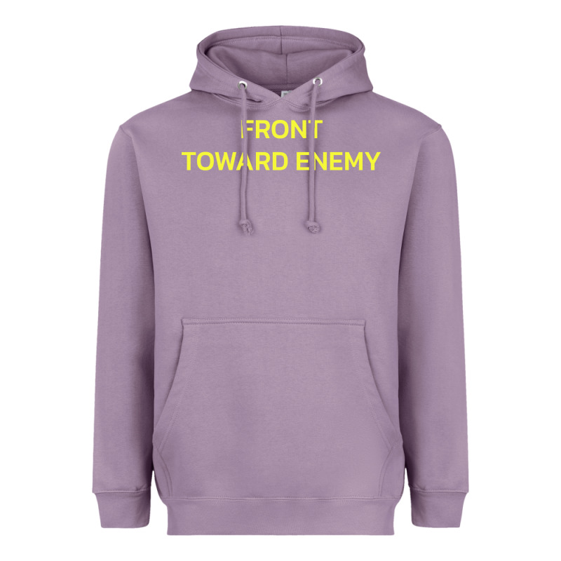 Front Toward Enemy Heavyweight Hoodie by linhVisuals | Teevron