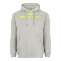 Moon Dust FRONT TOWARD ENEMY Heavyweight Hoodie - linhVisuals