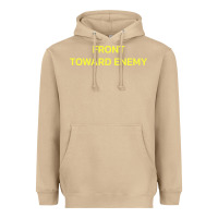 Mushroom FRONT TOWARD ENEMY Heavyweight Hoodie - linhVisuals