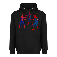Black spidey meme Heavyweight Hoodie - linhVisuals
