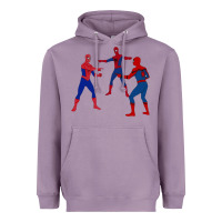 Lavender spidey meme Heavyweight Hoodie - linhVisuals