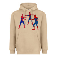 Mushroom spidey meme Heavyweight Hoodie - linhVisuals