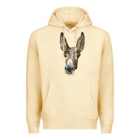 Pina Colada american mammoth jackstock donkey  face Premium Hoodie - LillyAllenDesigns