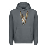 Rock american mammoth jackstock donkey  face Premium Hoodie - LillyAllenDesigns
