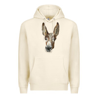 Tofu american mammoth jackstock donkey  face Premium Hoodie - LillyAllenDesigns
