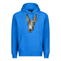 True Royal american mammoth jackstock donkey  face Premium Hoodie - LillyAllenDesigns