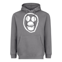 Storm the mighty boosh monkey skull Heavyweight Hoodie - linhVisuals