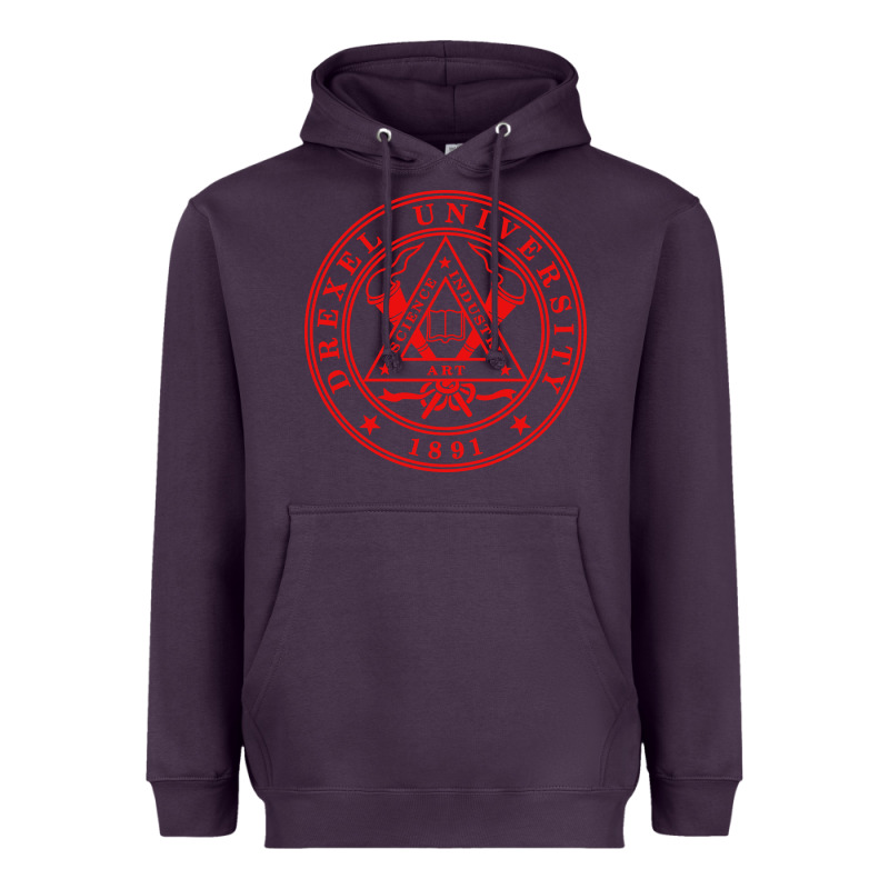 Drexel University Heavyweight Hoodie by linhVisuals | Teevron