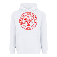 White drexel university Heavyweight Hoodie - linhVisuals
