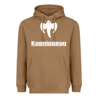Toasted Coconut ghost koenisegg Heavyweight Hoodie - linhVisuals