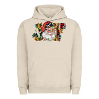 Pigment French Oak santa joy with sunflowers Urban Hoodie - RanaPortraitStore