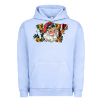 Pigment Grape Ice santa joy with sunflowers Urban Hoodie - RanaPortraitStore