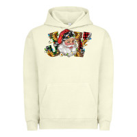 Pigment Pistachio santa joy with sunflowers Urban Hoodie - RanaPortraitStore