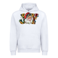 White santa joy with sunflowers Urban Hoodie - RanaPortraitStore
