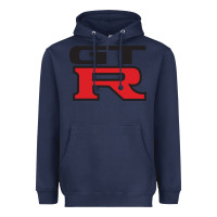 Navy gtr Heavyweight Hoodie - linhVisuals