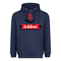 Navy ichiban steakhouse Heavyweight Hoodie - linhVisuals