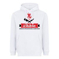 White ichiban steakhouse Heavyweight Hoodie - linhVisuals