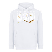 White when in doubt empty the magazine Heavyweight Hoodie - linhVisuals