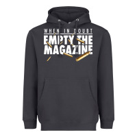 Smoke when in doubt empty the magazine Heavyweight Hoodie - linhVisuals