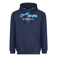 Navy roadhouse double deuce Heavyweight Hoodie - linhVisuals