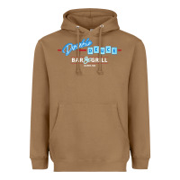 Toasted Coconut roadhouse double deuce Heavyweight Hoodie - linhVisuals