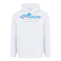 White roadhouse double deuce Heavyweight Hoodie - linhVisuals