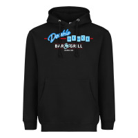 Black roadhouse double deuce Heavyweight Hoodie - linhVisuals