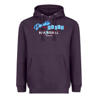 Plum roadhouse double deuce Heavyweight Hoodie - linhVisuals
