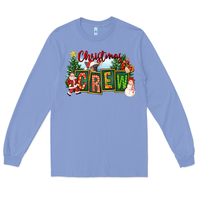 Christmas Crew Long Sleeve Tee by FaDigitalArtStudio | Teevron