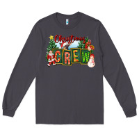 Smoke Christmas Crew Long Sleeve Tee - FaDigitalArtStudio