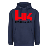 Navy hk black Heavyweight Hoodie - linhVisuals