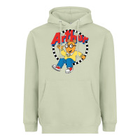 Matcha Funko Up Arthur Heavyweight Hoodie - linhVisuals