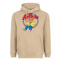 Mushroom Funko Up Arthur Heavyweight Hoodie - linhVisuals