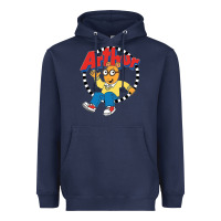 Navy Funko Up Arthur Heavyweight Hoodie - linhVisuals