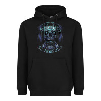 Black avenged sevenfold 07 Heavyweight Hoodie - linhVisuals