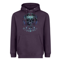 Plum avenged sevenfold 07 Heavyweight Hoodie - linhVisuals