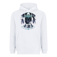 White avenged sevenfold 07 Heavyweight Hoodie - linhVisuals