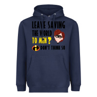 Navy the incredibles glitter Heavyweight Hoodie - linhVisuals