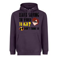 Plum the incredibles glitter Heavyweight Hoodie - linhVisuals
