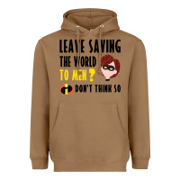Toasted Coconut the incredibles glitter Heavyweight Hoodie - linhVisuals