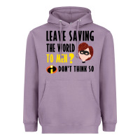 Lavender the incredibles glitter Heavyweight Hoodie - linhVisuals
